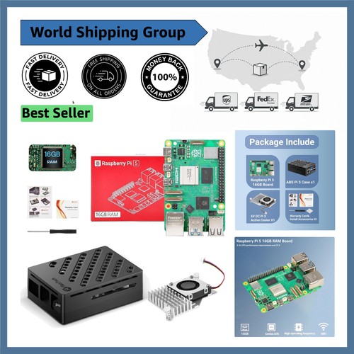 Complete raspberry set - complete, pi